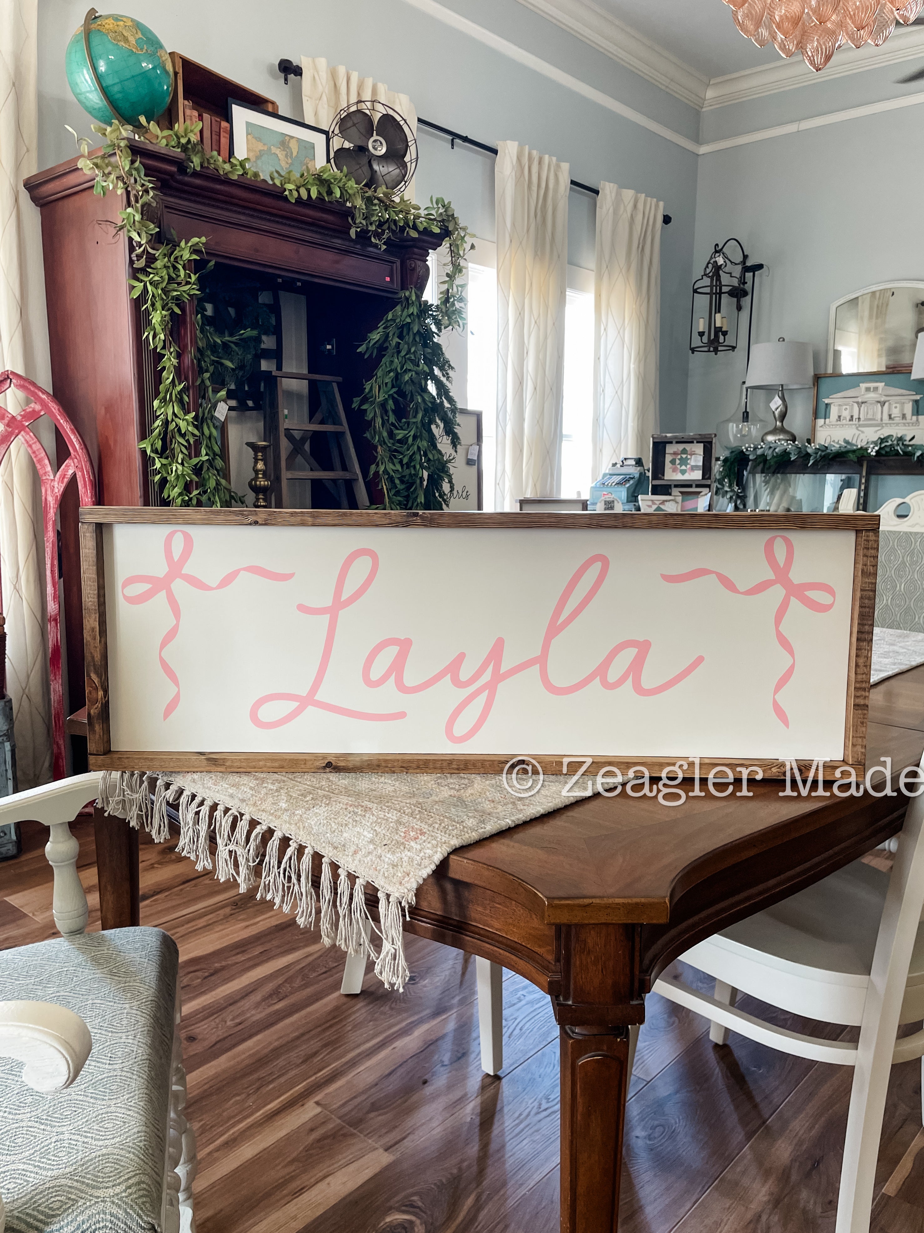 Child’s name sign 3ft