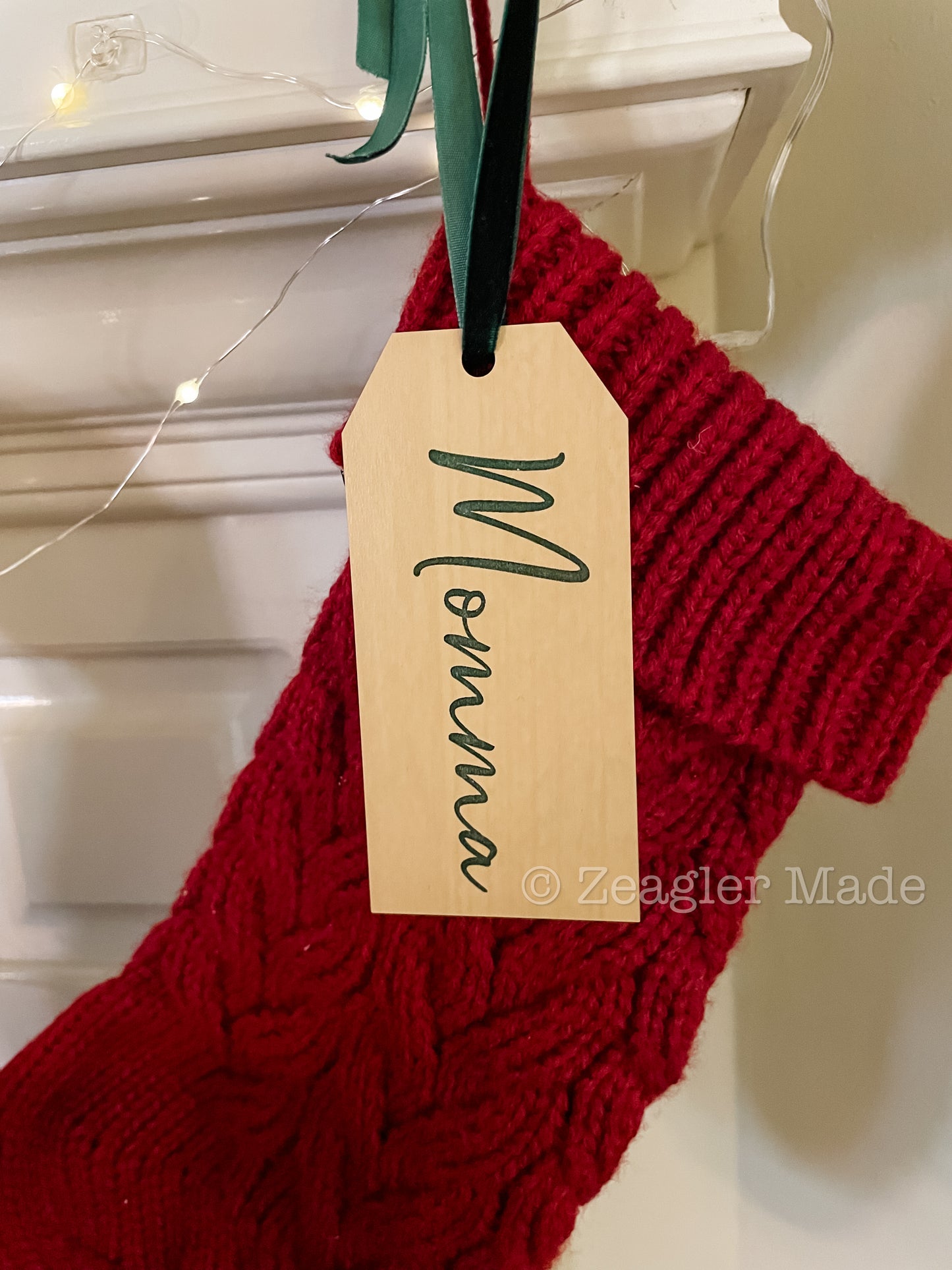 Stocking Tag