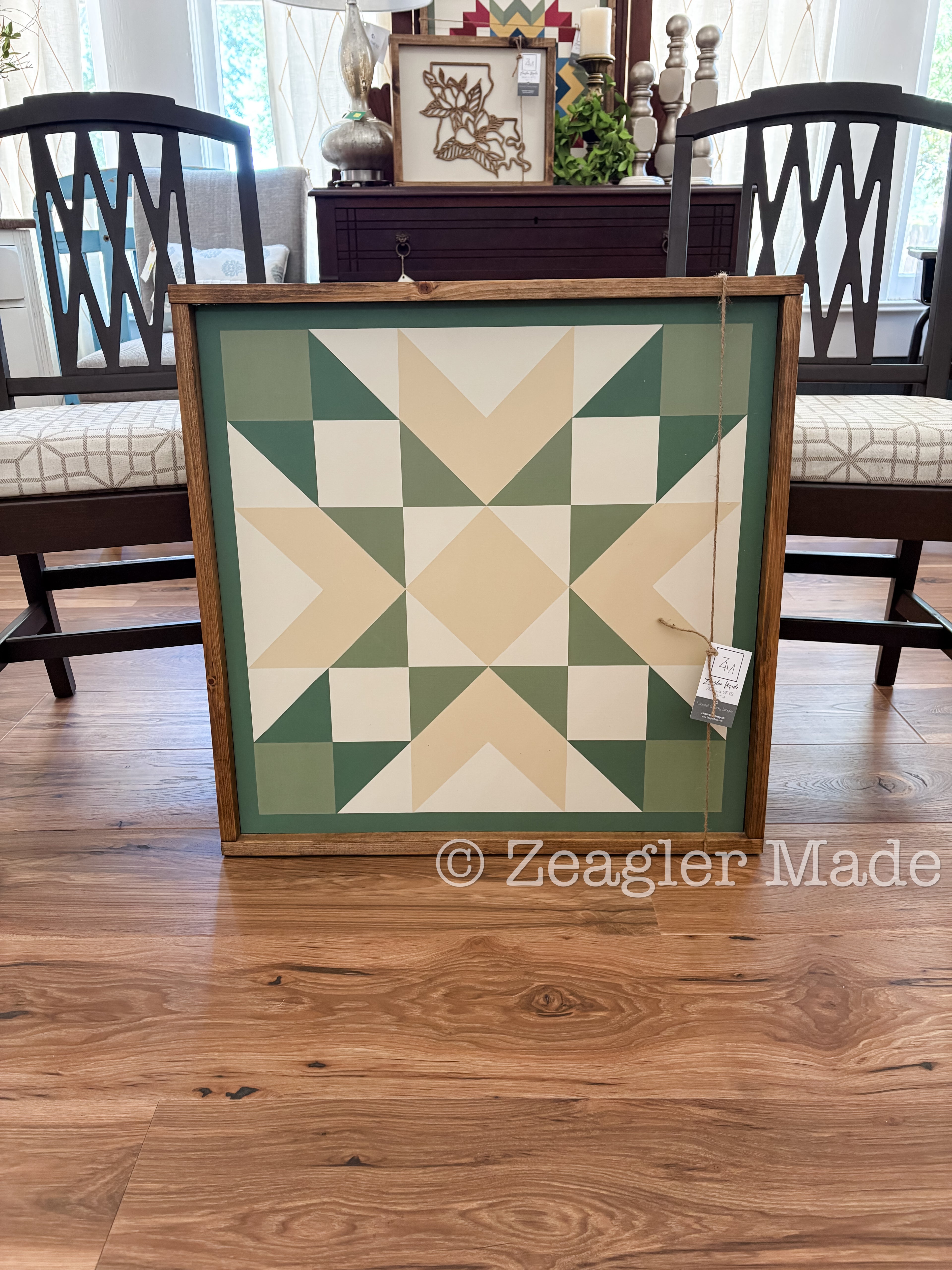 Interior Barn Quilt