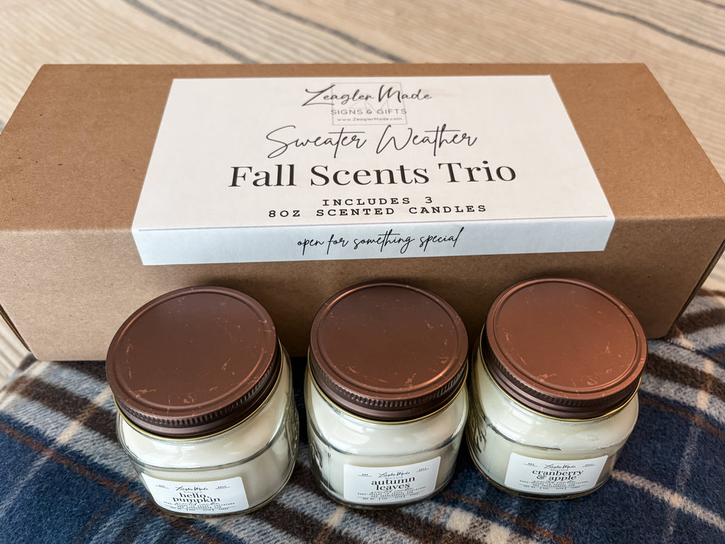 Candle Box Fall Trio Sweater Weather