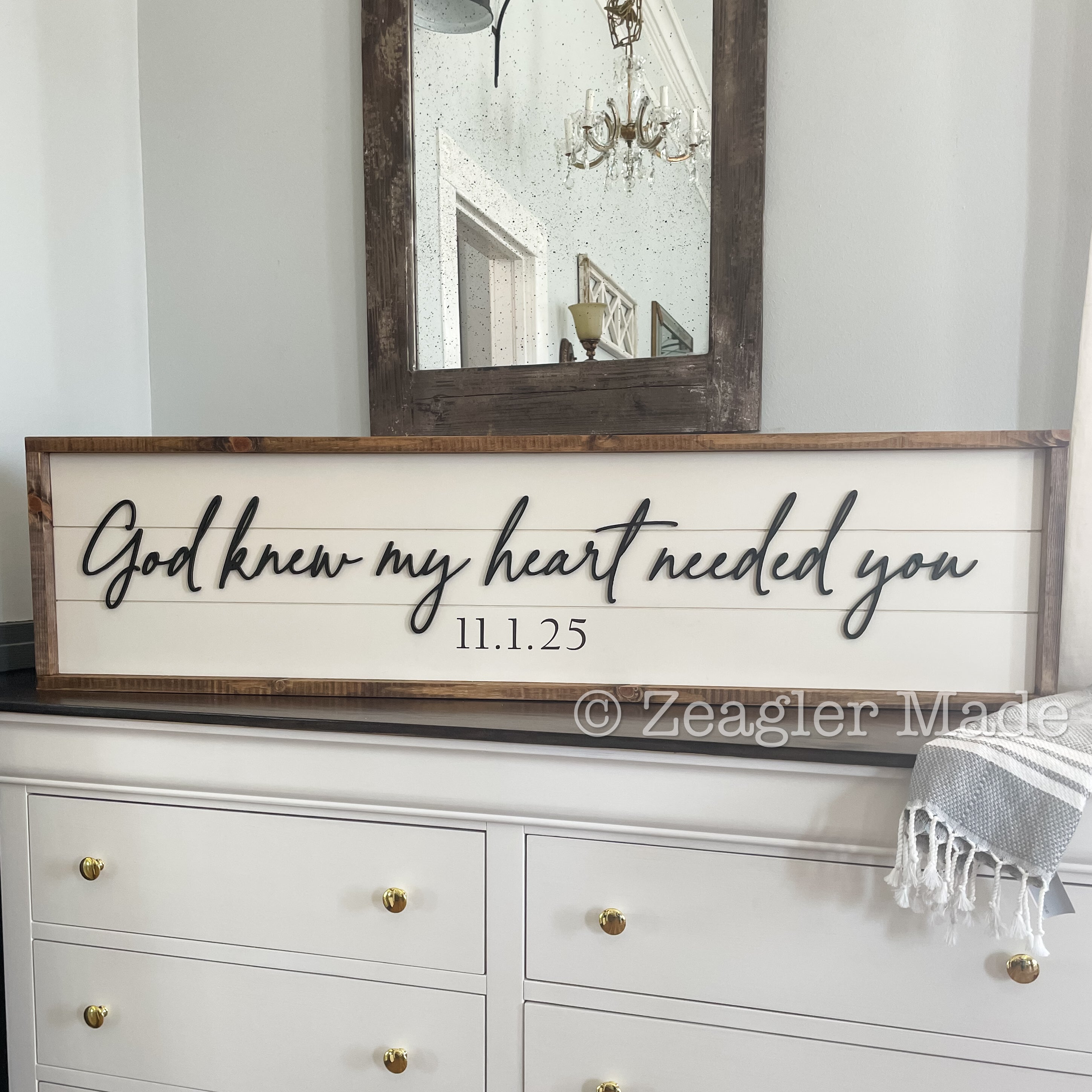 God knew my heart needed you