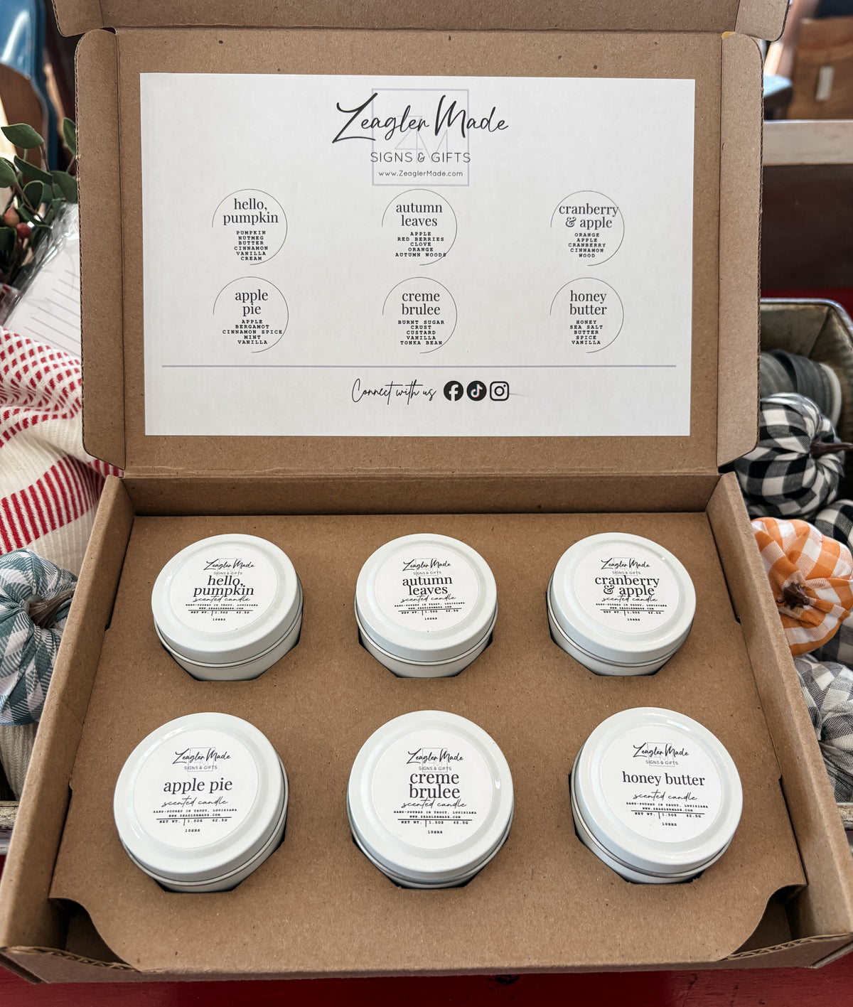 Candle Box - Mini Sampler Autumn Feels
