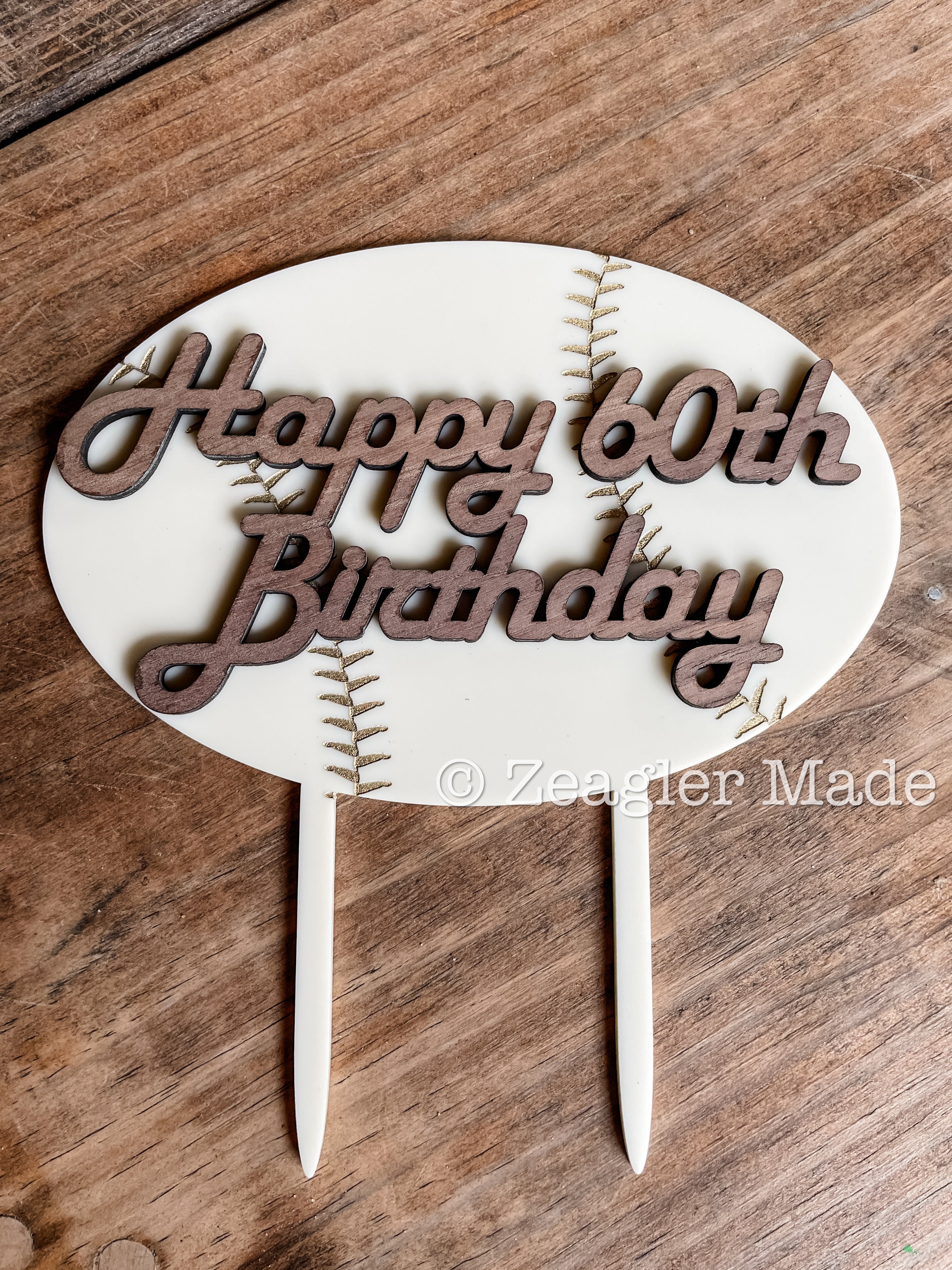 Cake topper