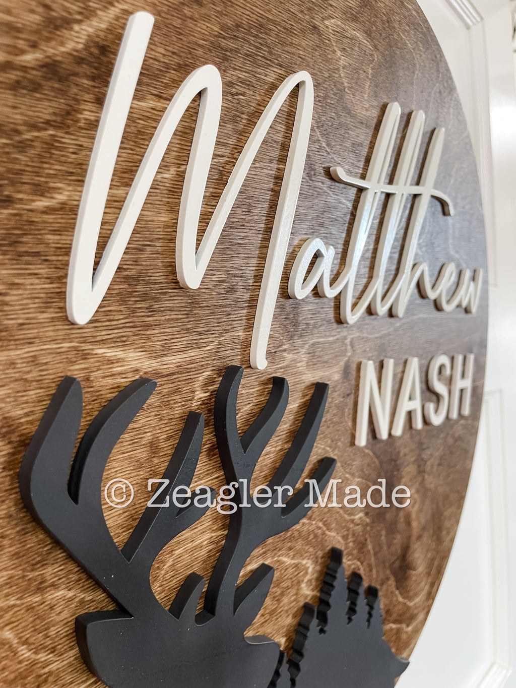 Door hanger : teacher gift / baby nursery sign
