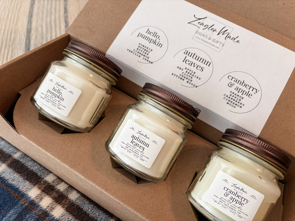 Candle Box Fall Trio Sweater Weather
