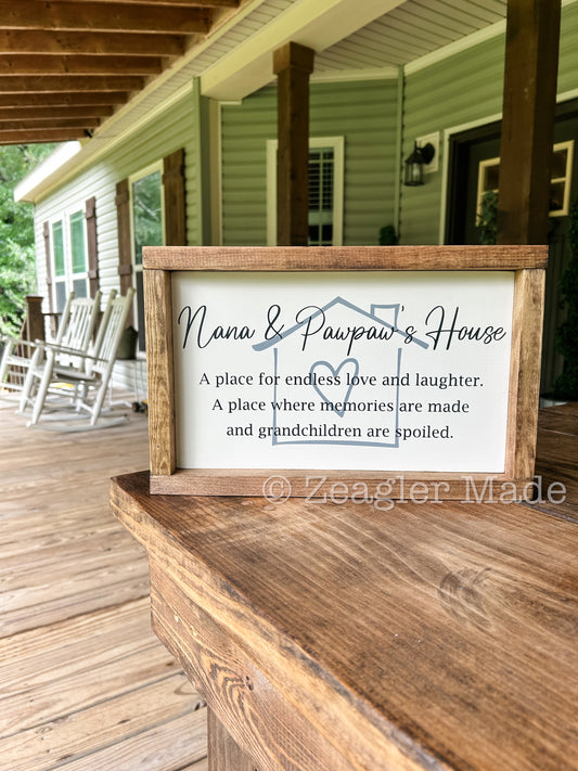 Nana and Pawpaw’s House