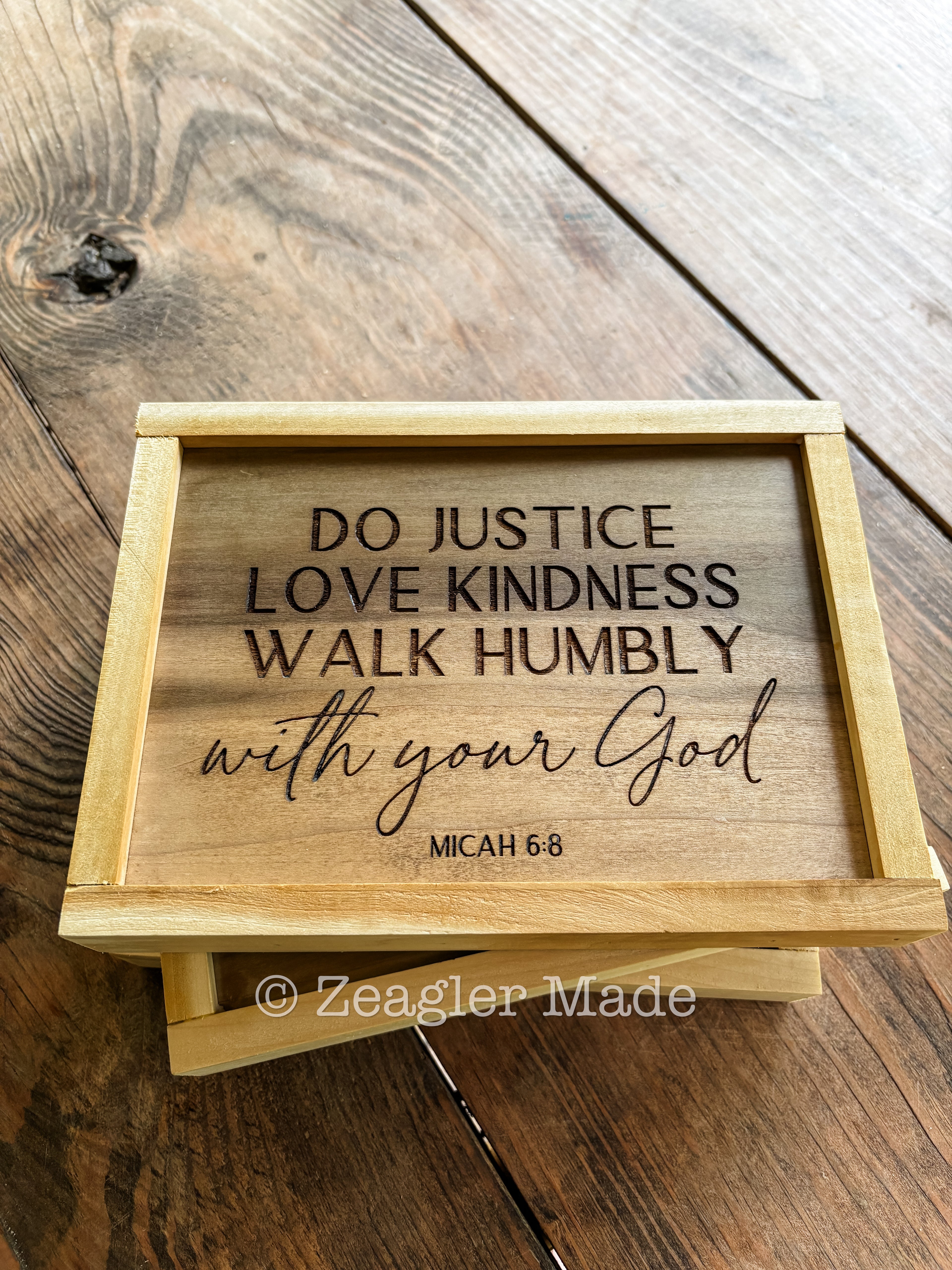 Do justice love kindness walk humbly with your God