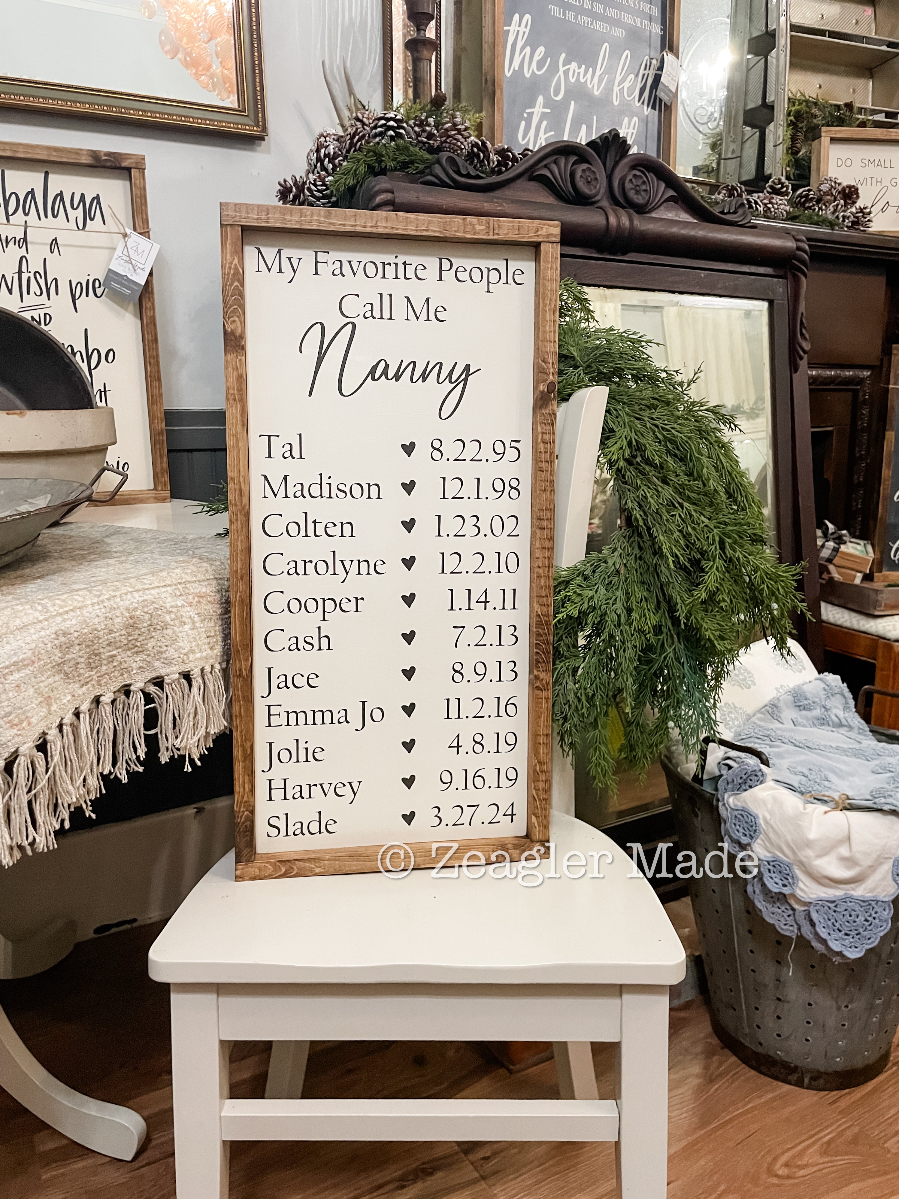 My favorite people call me…