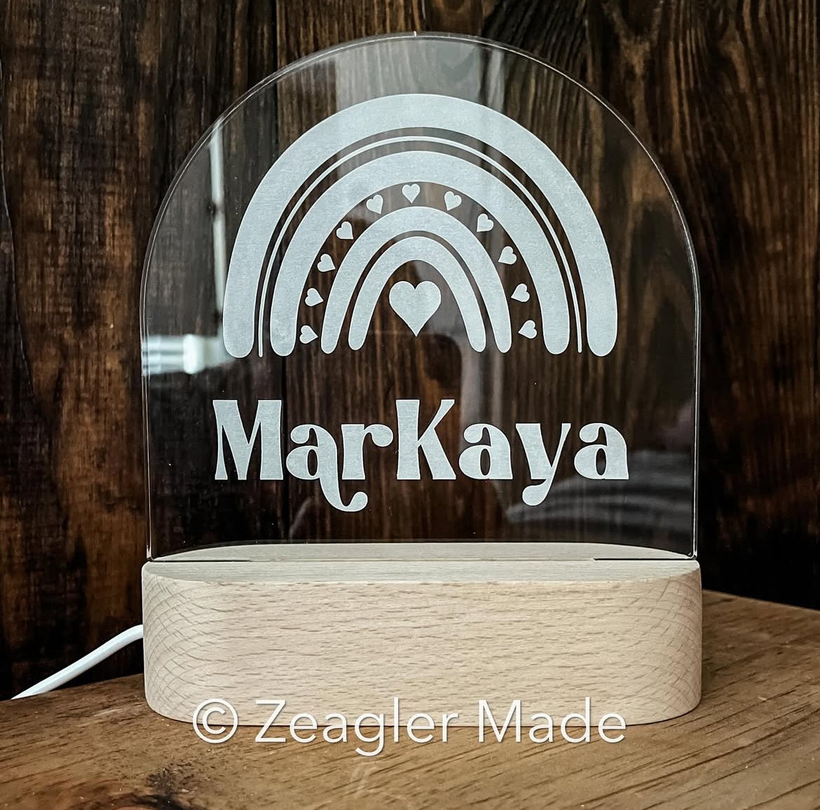 Personalized Night Light