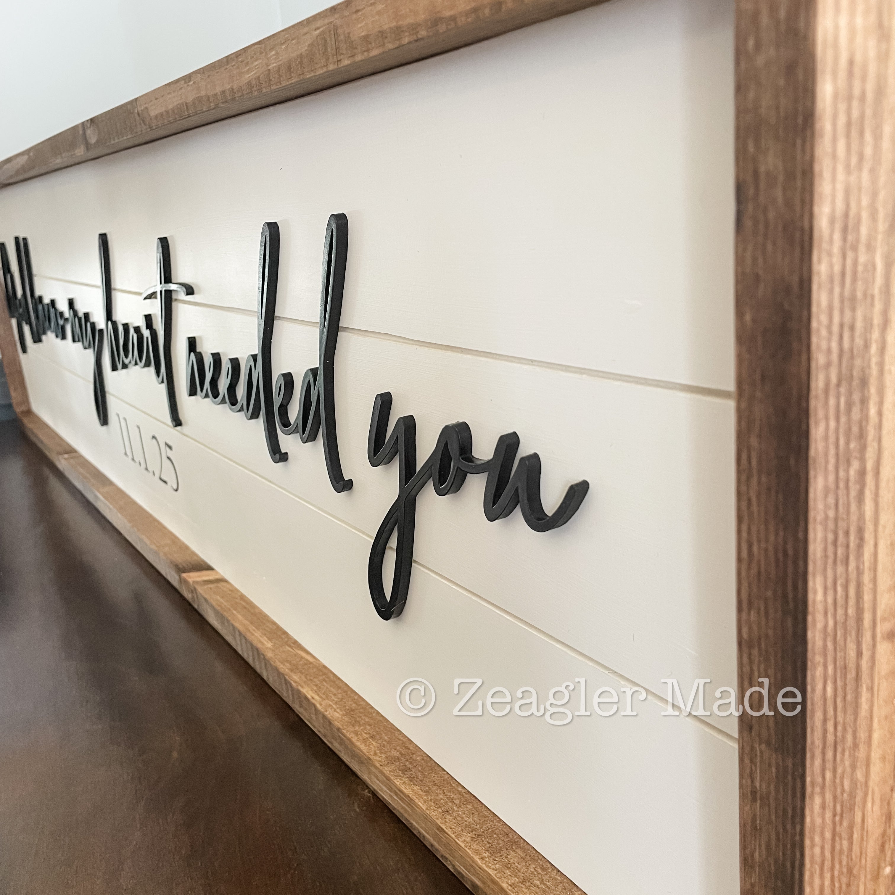 God knew my heart needed you