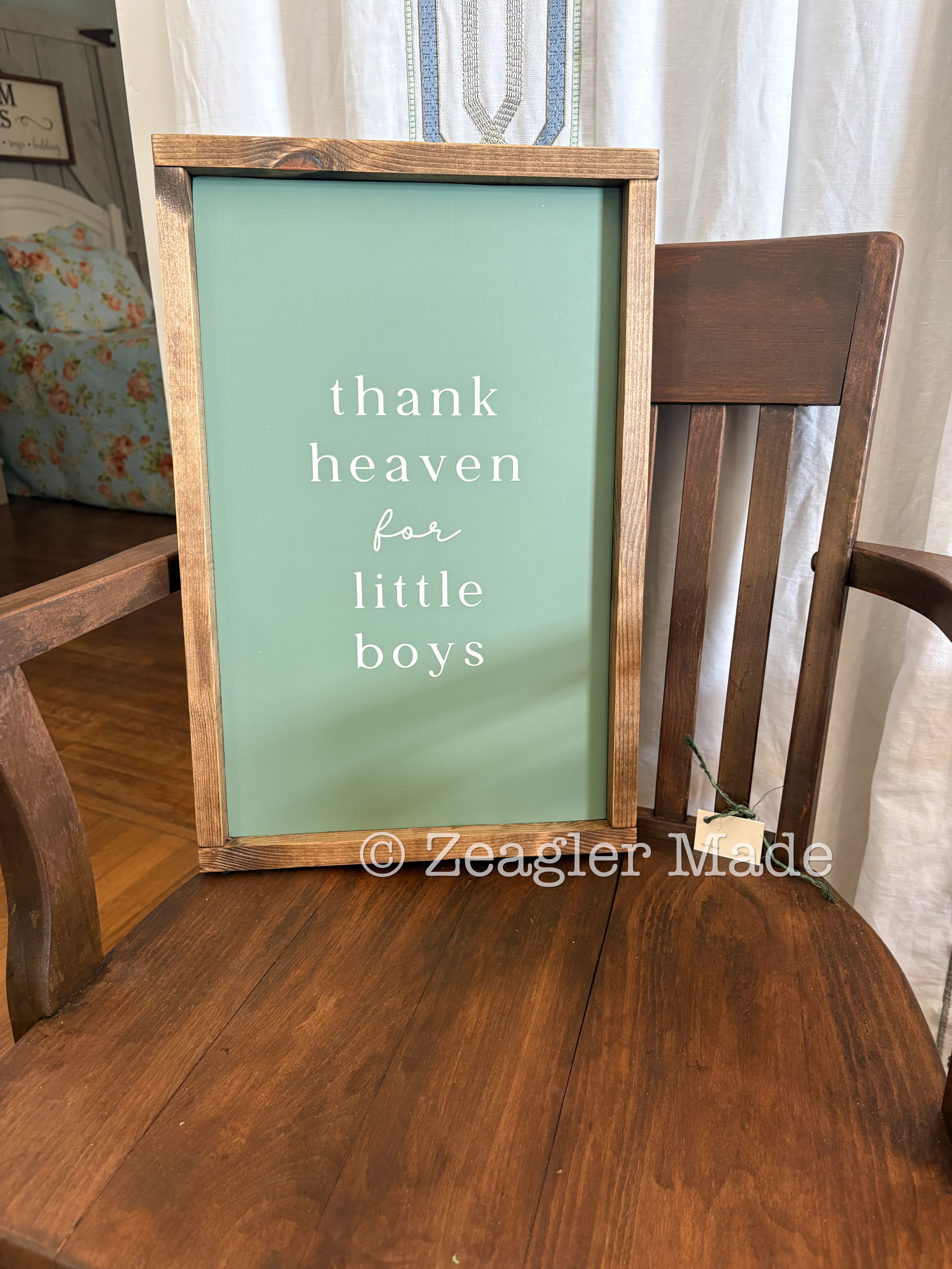 Thank Heaven for little boys