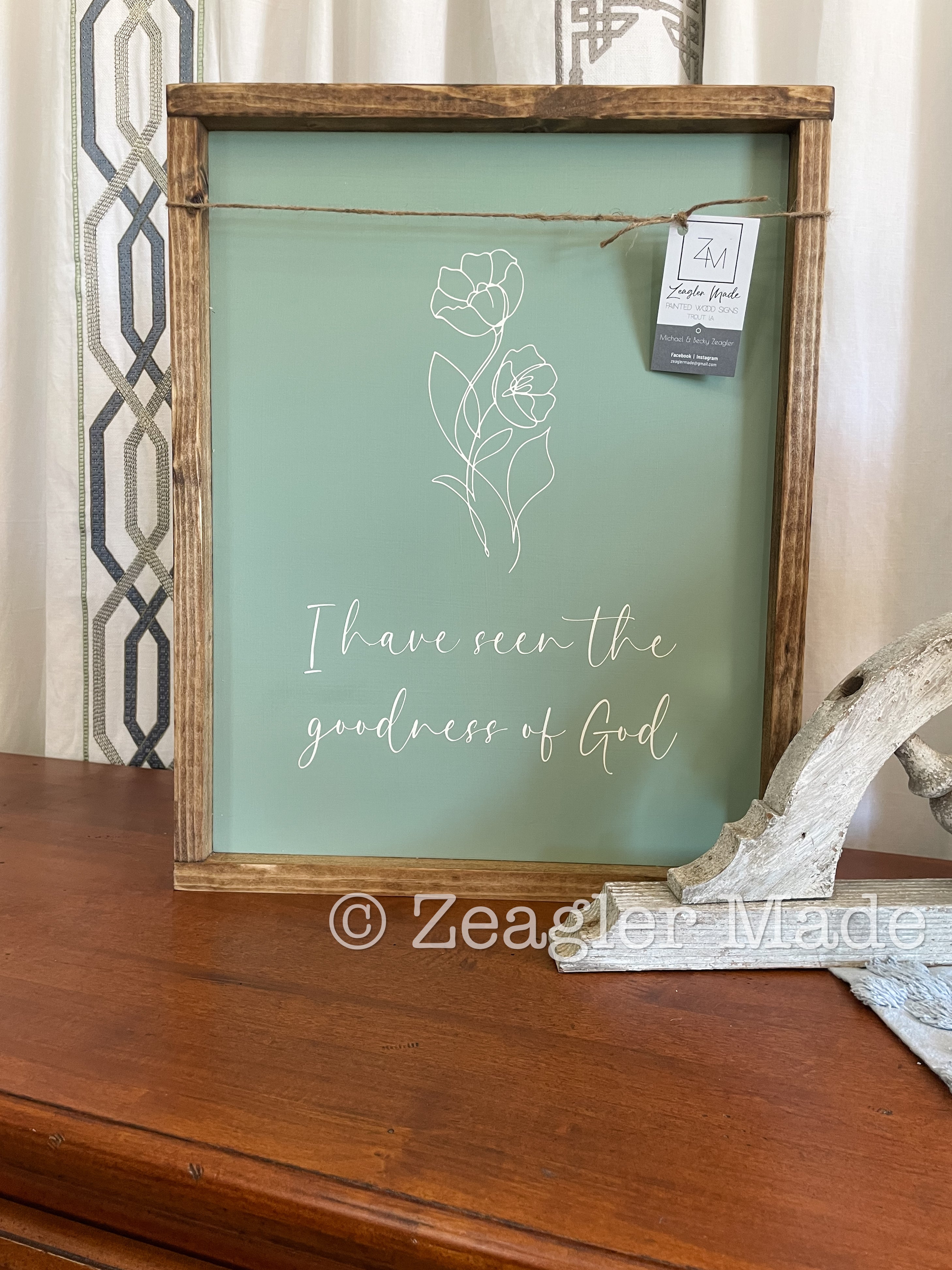 I have seen the goodness of God