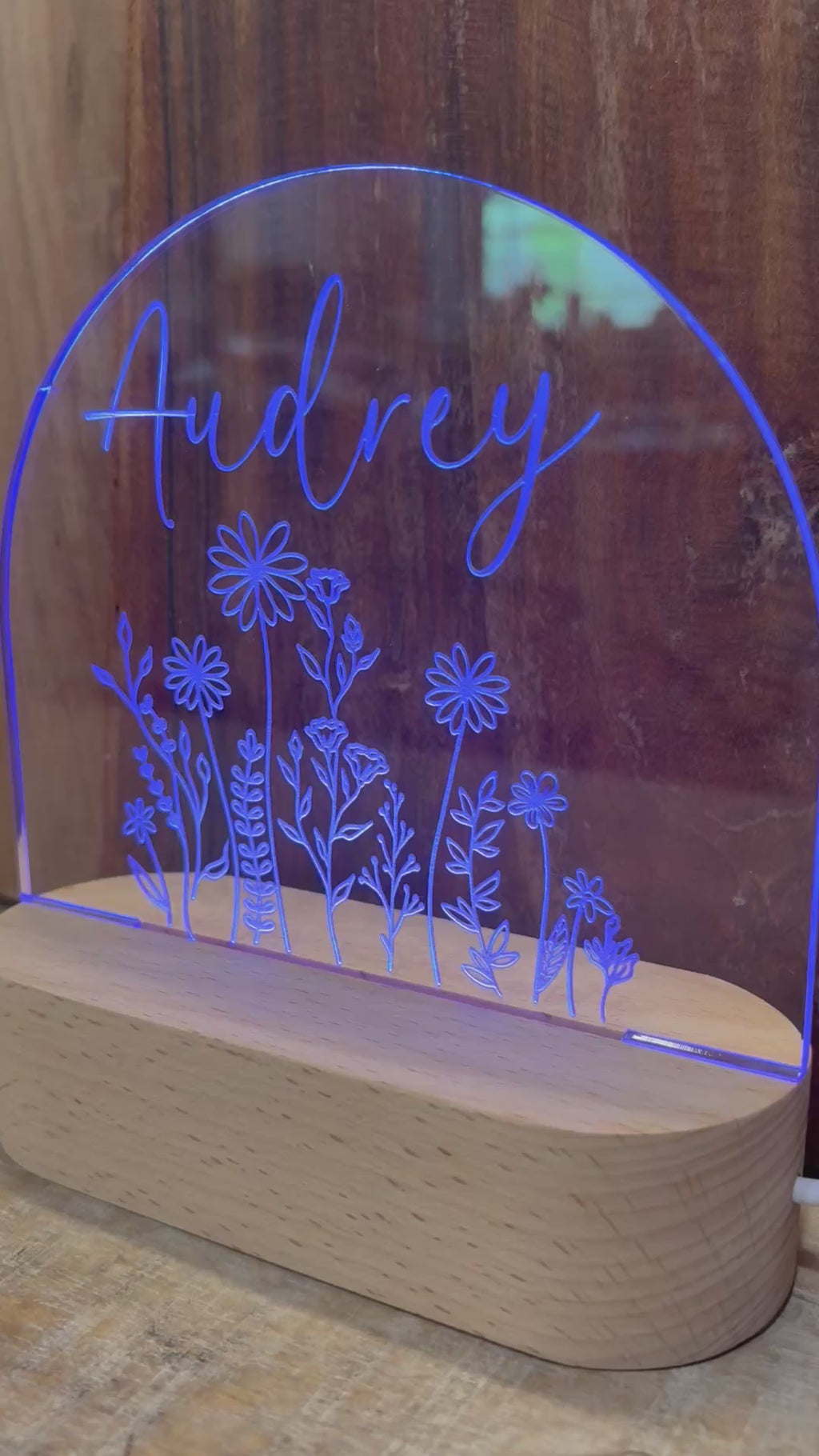Personalized Night Light